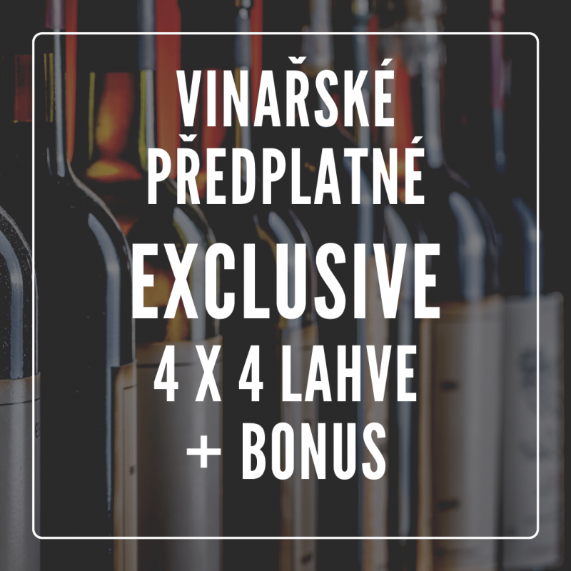 Vinařské předplatné EXCLUSIVE - 4 MĚSÍCE | Alkohouse.cz
